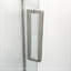 Shower Door 34-1/8" X 72" Semi-Frameless Neo-Angle Hinged Shower Enclosure, Brushed Nickel-109553995