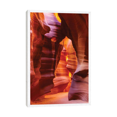 Bear Shape In Antelope Canyon by Susan Schmitz - Print on Canvas