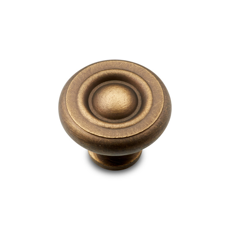 Poignée champignon géorgienne unie CK Series, Antique English, Diamètre du bouton 1,25 po