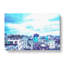 Skyline Of Dhaka In Bangladesh Painting - Wrapped Canvas-56654224
