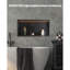 Shower Niche 13”x25”x4"Recessed Shelf With LED Strip Stainless Steel
