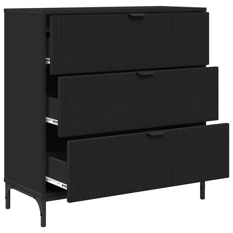 79.5cm Sideboard, Black