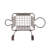 Grid Metal Hair Tool Holder-21249968