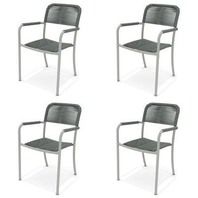 Freeman Stacking Patio Dining Armchair