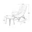 Chaise berçante paresseuse