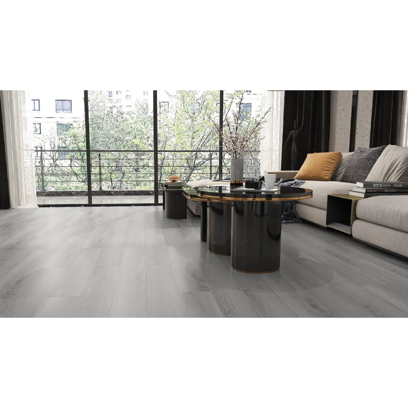 Smoke Grey Timber Series 7.25" x 48" x 6mm Luxury Vinyl Plank
