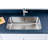 Craftsmen Series 29.88'' L Double Bowl Stainless Steel Kitchen Sink
