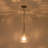 1-light Rippled Glass Water Drop Pendant-107381851