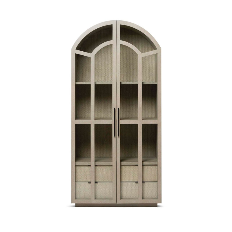Claudine Dining Cabinet, Cliffside/Classic Bronze