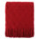  Couverture tricotée à motif de losanges, jeté de style bohème avec pampilles pour la maison, le canapé, le lit et le salon
