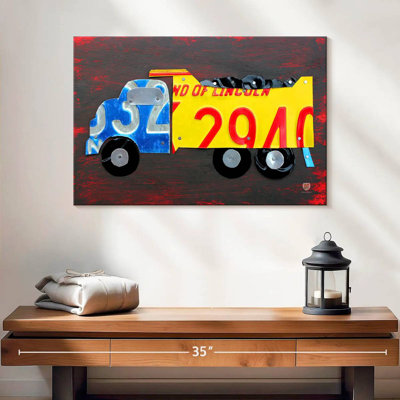 Dump Truck License Plates