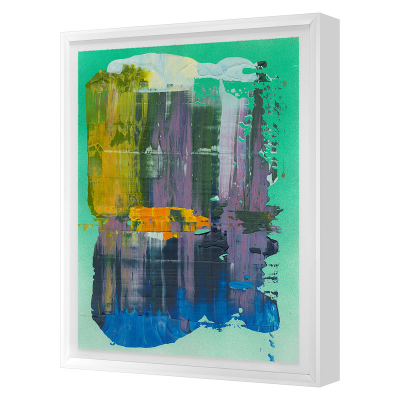 «Blur 26» par PC Ngo - reproduction encadrée sur papier, H 20 po x l 16 po