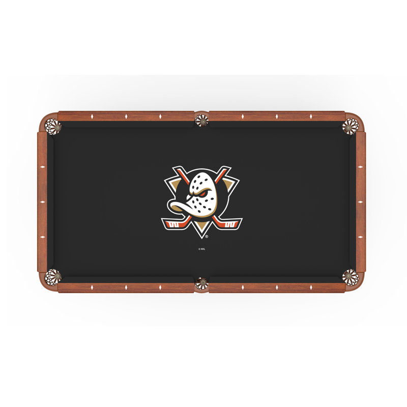 Chiffon pour table de billard NHL, Anaheim Ducks, 108 po