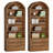 78.77'' Tall Bookcase With Drawers-1404062799