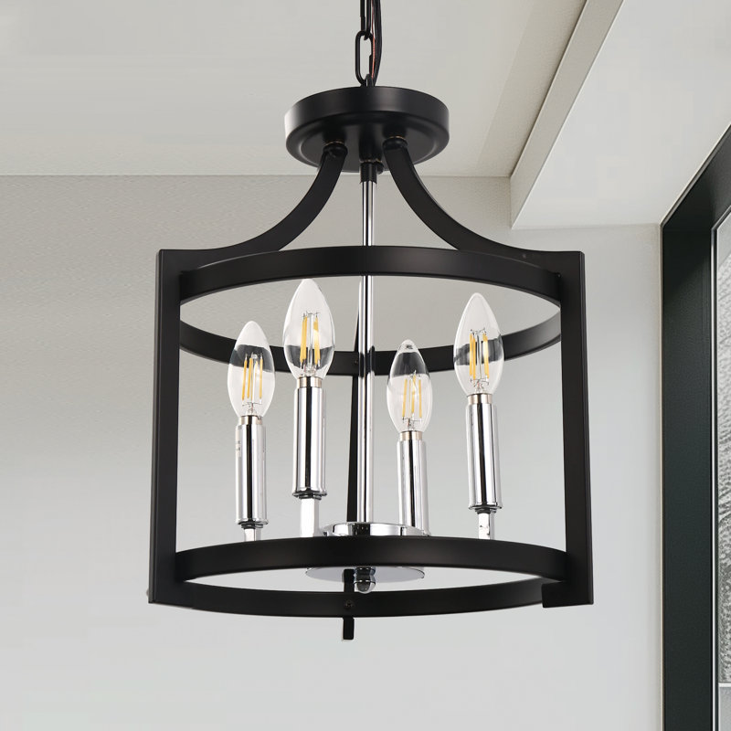 Hallvard Semi Flush Mount, Chrome