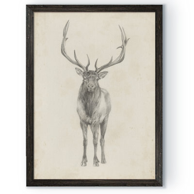 « elk study » par paul cezanne-photo-cadre, reproduction d’art