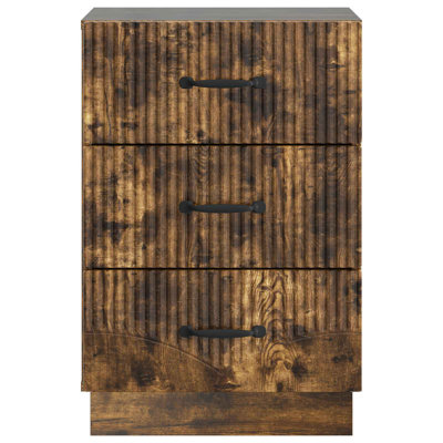 43cm W Manufactured Wood Bedside Table