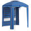 Parasol de plage portatif 5,8 pi x 5,8 pi