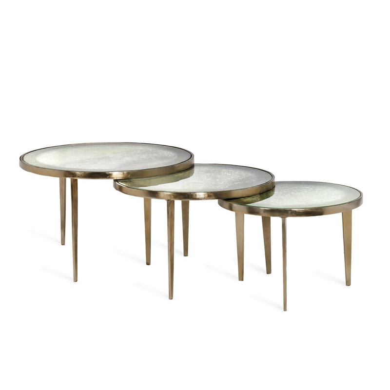 Jan 3 - Piece Glass Top Living Room Table Set