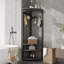 Hall Tree with Bench and Shoe Storage