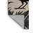 Washable Black Drongo Birds Area Rug-438062365