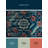 Machine Washable Flemington Maui Eclectic Block Print Rug in Blue – Navy Binding-1167077705