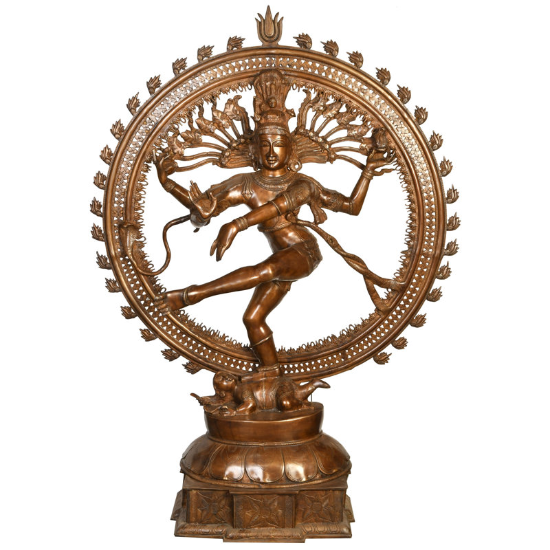 Grande taille Nataraja, Laiton / doré
