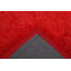 Tapis à poil long rouge Castlebourne-859857142