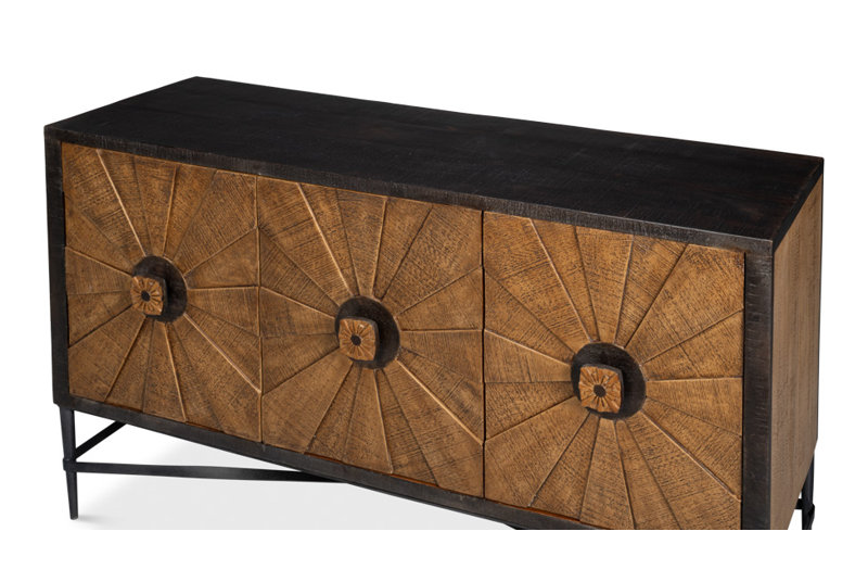 Luke 60'' W Solid Wood Sideboard