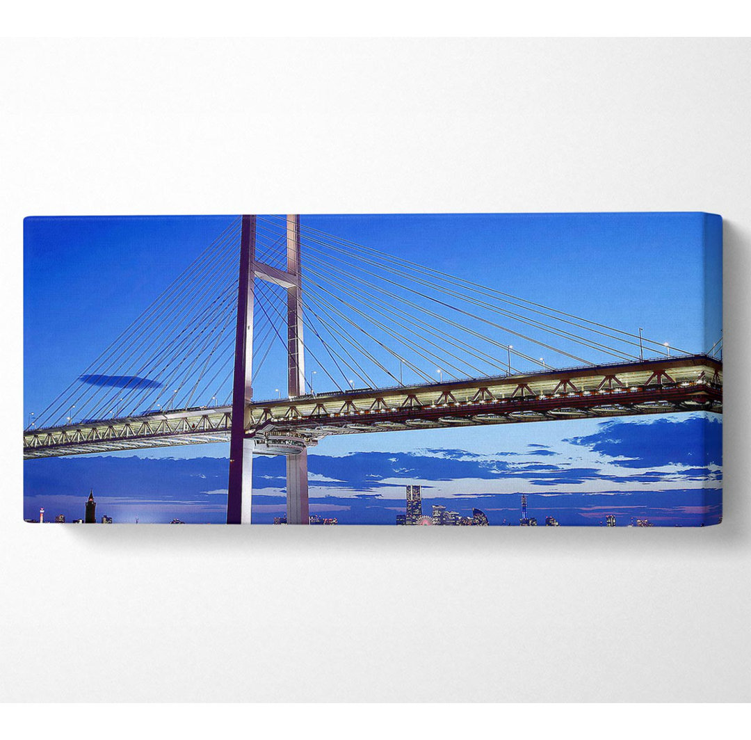 Suspension Bridge Nights - Kunstdrucke auf Leinwand