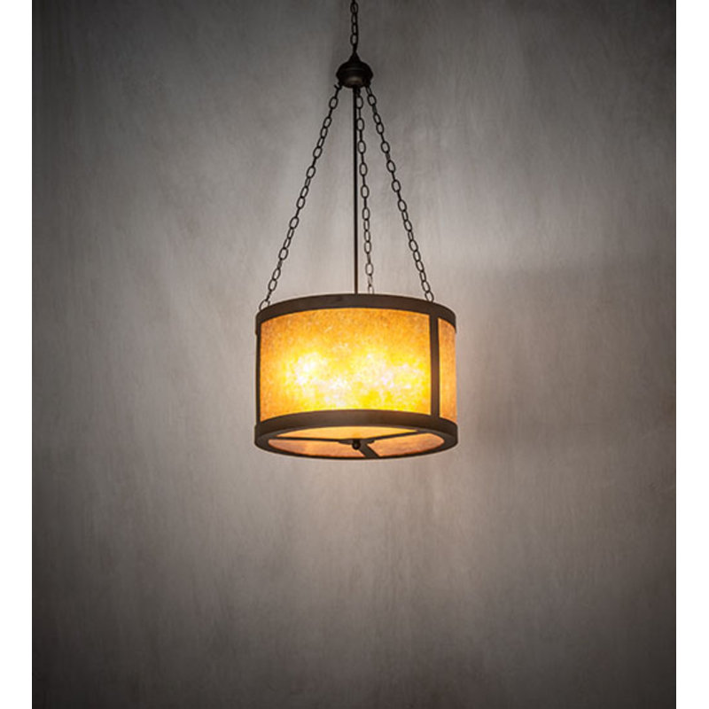 Smythe Craftsman 4 - Light Drum Chandelier