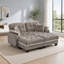 Canapé modulaire modulaire, canapé modulaire 2 places avec 2 repose-pieds et 4 coussins-497582988-497582998