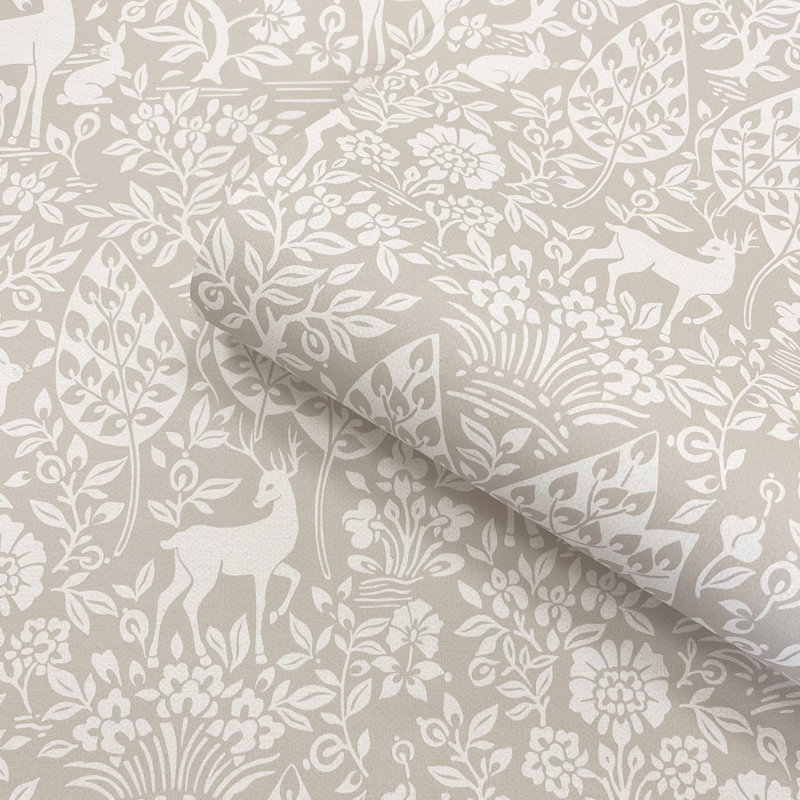 10.05m x 53cm Matte Wallpaper Roll, Beige