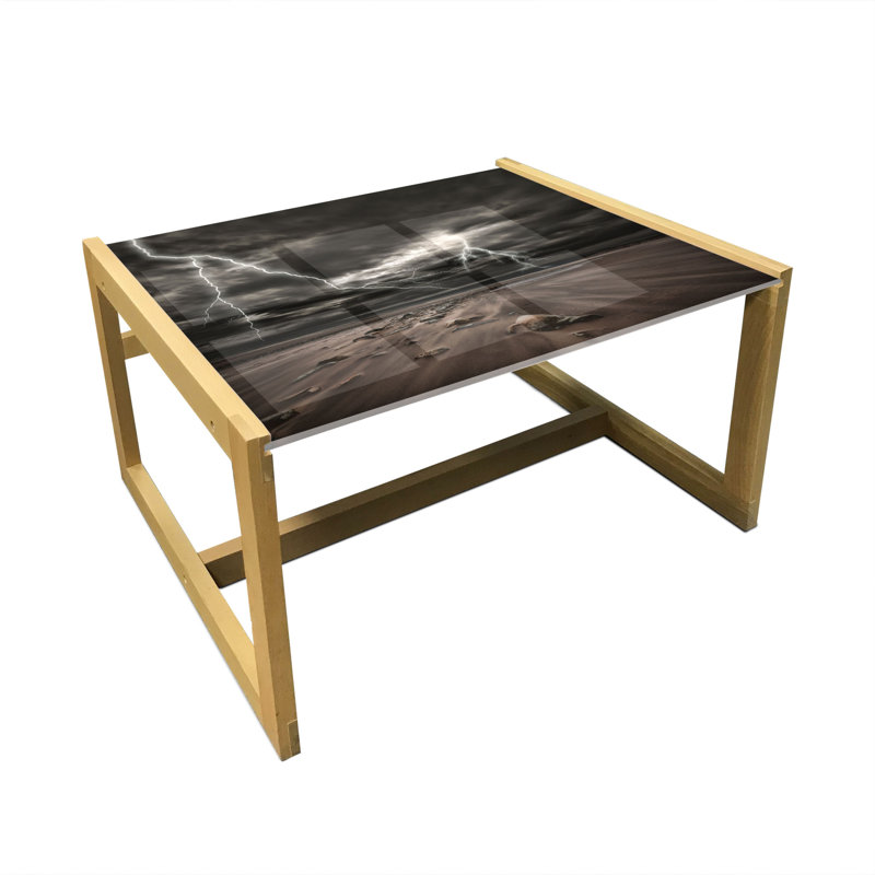 Jalyrica Sled Coffee Table, 62cm H x 74cm W x 40cm D