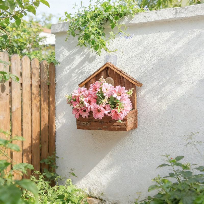 Wall-Mounted Artificial Flower