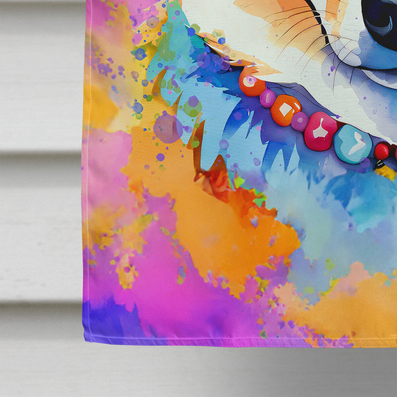 Drapeau de la maison Hippie Dawg, Corgi rose