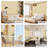 Accoustic wall panels 94.5"x12.6" Engineered Wood-109428173