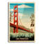 «Golden Gate Bridge Day Break» par Old Red Truck, art mural en verre acrylique-1018039890