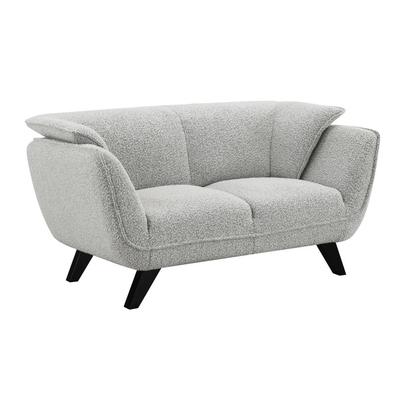 Causeuse Nayeli, Boucle gris clair