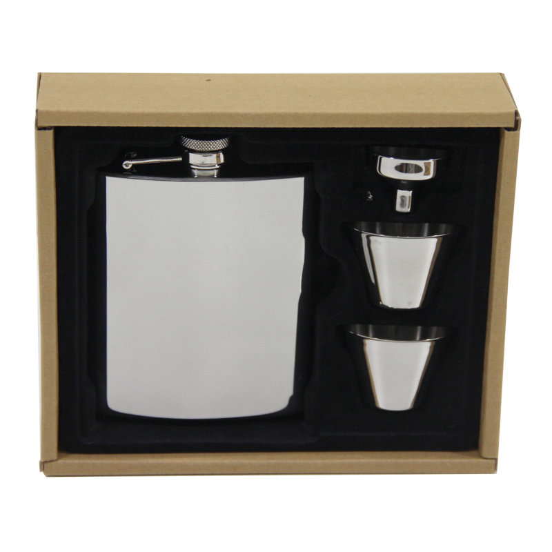 Stainless Steel Flask Set