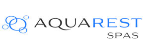 AquaRest Spas, powered by Jacuzzi® pumps Logo