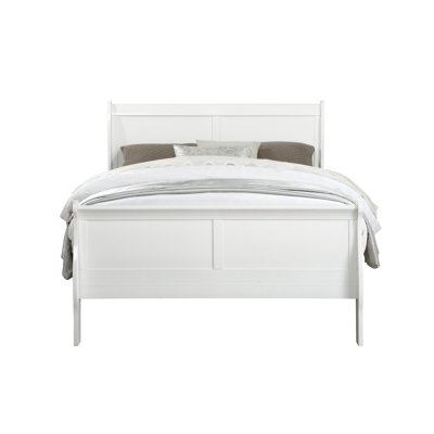 Lit simple blanc - respire la classe avec un tiroir de rangement pratique et une structure en bois avec compartiment en bois massif