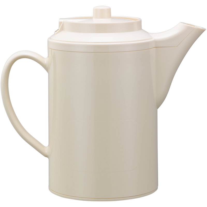 Plastic 16oz Teapot, Almond
