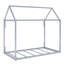 Lit plateforme simple en métal-580374958