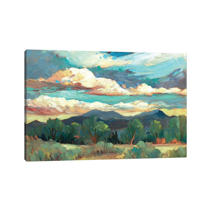 New Mexico Sky 1 Piece Wall Art on Canvas, 66.04 cm H x 101.6 cm W x 3.175 cm D, Does Not Apply