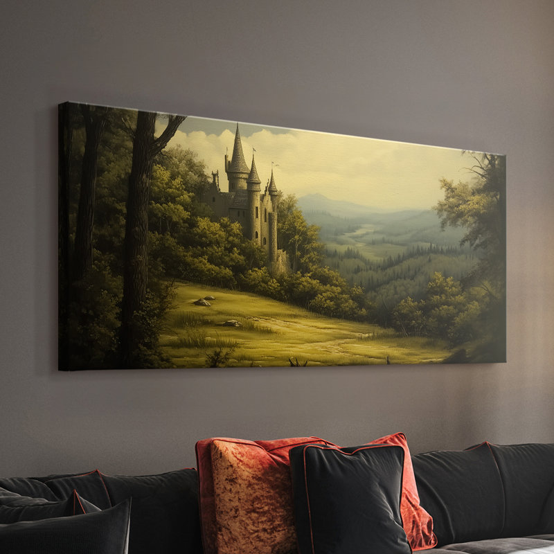 Série paysage - CX - Toile tendue avec châssis - Prêt à accrocher, H 16 po x l 32 po