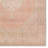 Daisee Machine Washable Power Loomed Performance Orange/Tan Rug-1552383237