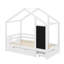 Lit simple avec tableau noir et tiroirs-591960028