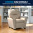 Contemporary Kids Recliner with Cup Holder-56801136
