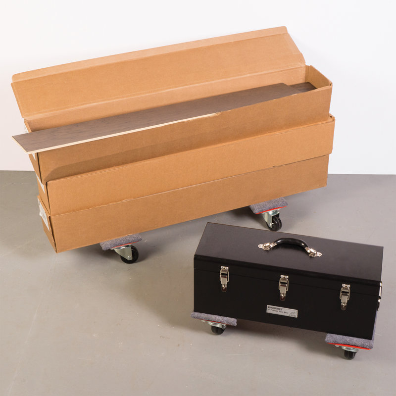 ROBERTS Chariots robustes de 1 000 lb (paquet de 2)